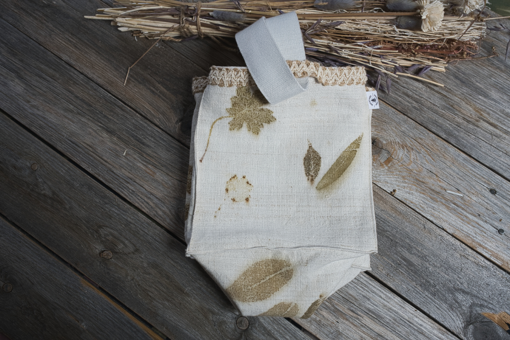 Kyblík ecoprint