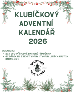 Adventní kalendář Eco fingering